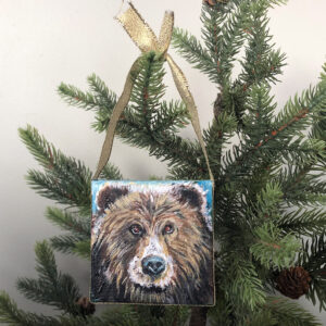“Buster”  Brown Bear Ornament