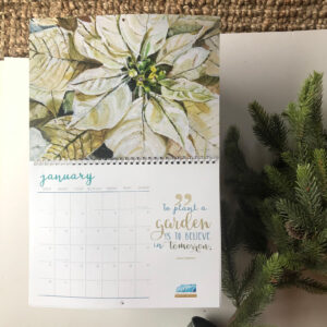 A Year of Florals, 2022 Calendar